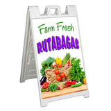 Farm Fresh Rutabagas A-Frame Signs, Decals, or Panels