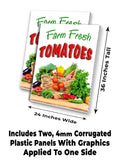 Farm Fresh Tomatoes A-Frame Signs, Decals, or Panels