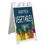 Farm Fresh Organic A-Frame Signs, Decals, or Panels