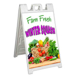 Fresh Winter Squash A-Frame Signs, Decals, or Panels