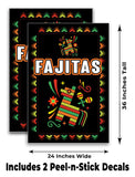 Fiesta Fajitas A-Frame Signs, Decals, or Panels