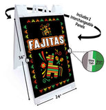 Fiesta Fajitas A-Frame Signs, Decals, or Panels