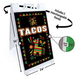 Fiesta Tacos A-Frame Signs, Decals, or Panels