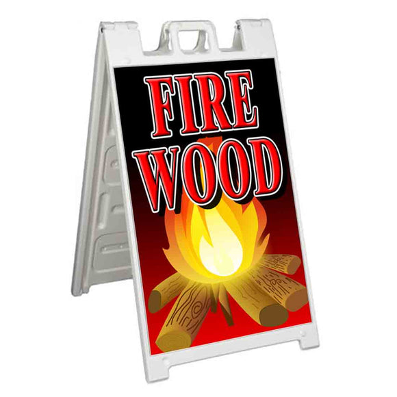 Fire Wood A-Frame Signs, Decals, or Panels