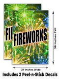 Fireworks A-Frame Signs, Decals, or Panels