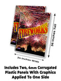 Fireworks A-Frame Signs, Decals, or Panels