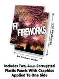 Fireworks A-Frame Signs, Decals, or Panels