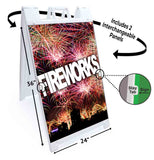 Fireworks A-Frame Signs, Decals, or Panels