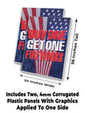 Fireworks A-Frame Signs, Decals, or Panels