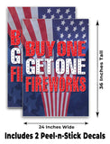 Fireworks A-Frame Signs, Decals, or Panels