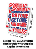 Fireworks A-Frame Signs, Decals, or Panels