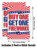 Fireworks A-Frame Signs, Decals, or Panels