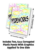 Fireworks A-Frame Signs, Decals, or Panels