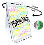 Fireworks A-Frame Signs, Decals, or Panels