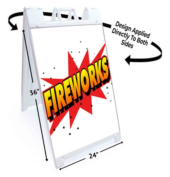 Fireworks A-Frame Signs, Decals, or Panels