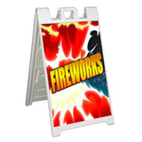Fireworks Explosion A-Frame Signs, Decals, or Panels