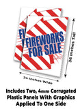 Fireworks For Sale A-Frame Signs, Decals, or Panels