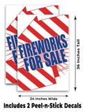 Fireworks For Sale A-Frame Signs, Decals, or Panels