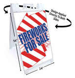 Fireworks For Sale A-Frame Signs, Decals, or Panels