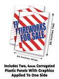 Fireworks For Sale A-Frame Signs, Decals, or Panels
