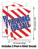 Fireworks For Sale A-Frame Signs, Decals, or Panels