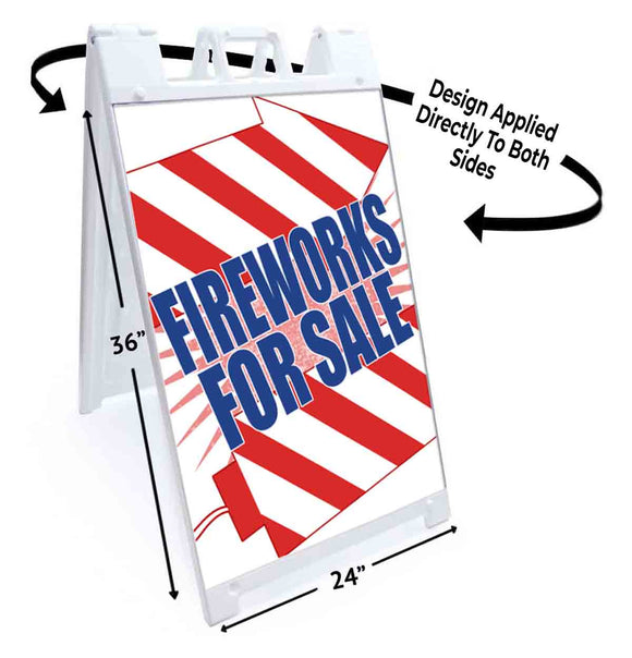 Fireworks For Sale A-Frame Signs, Decals, or Panels