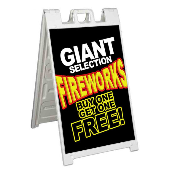 Fireworks A-Frame Signs, Decals, or Panels