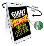 Fireworks A-Frame Signs, Decals, or Panels