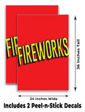 Fireworks A-Frame Signs, Decals, or Panels