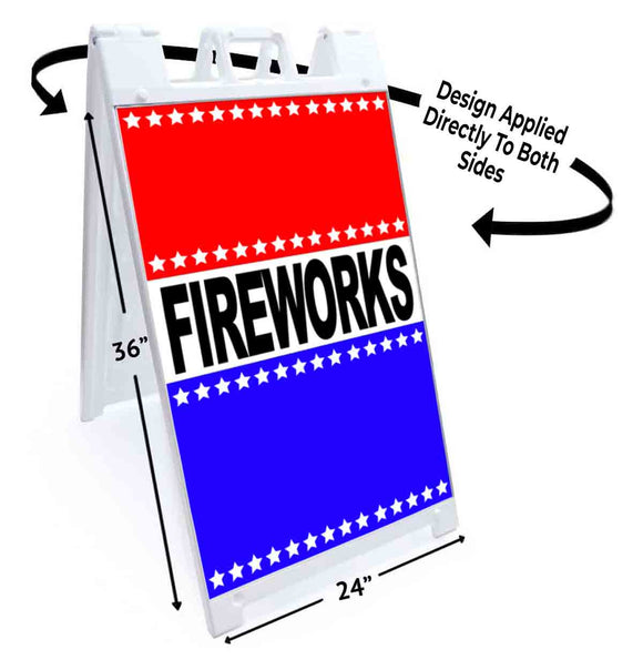 Fireworks A-Frame Signs, Decals, or Panels