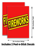 Fireworks A-Frame Signs, Decals, or Panels