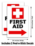 First Aid A-Frame Signs, Decals, or Panels