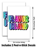 Flavor Island A-Frame Signs, Decals, or Panels