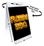 Florida BBQ A-Frame Signs, Decals, or Panels