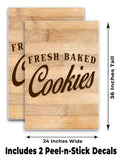 Fresh Baked Cookies A-Frame Signs, Decals, or Panels