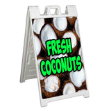 Fresh Coconuts A-Frame Signs, Decals, or Panels