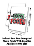 Fresh Foods A-Frame Signs, Decals, or Panels