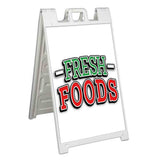Fresh Foods A-Frame Signs, Decals, or Panels