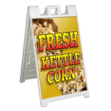 Fresh Kettle Korn A-Frame Signs, Decals, or Panels