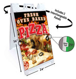 Fresh Pizza A-Frame Signs, Decals, or Panels