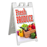 Fresh Produce A-Frame Signs, Decals, or Panels