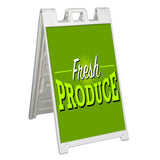 Fresh Produce A-Frame Signs, Decals, or Panels
