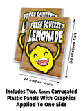 Fresh Squeezed Lemonade A-Frame Signs, Decals, or Panels