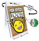 Fresh Squeezed Lemonade A-Frame Signs, Decals, or Panels