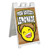Fresh Squeezed Lemonade A-Frame Signs, Decals, or Panels