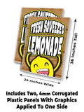 Fresh Lemonade A-Frame Signs, Decals, or Panels