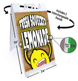 Fresh Lemonade A-Frame Signs, Decals, or Panels