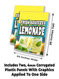 Fresh Squeezed Lemonade A-Frame Signs, Decals, or Panels