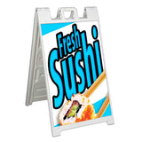 Fresh Sushi A-Frame Signs, Decals, or Panels