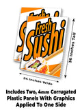 Fresh Sushi  A-Frame Signs, Decals, or Panels